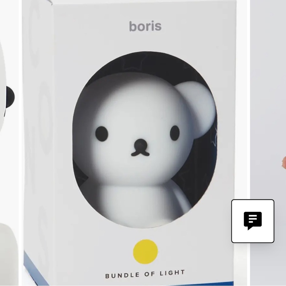 Boris Mini Bundle of Light Toy - White